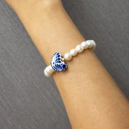 PULSERA PERLA CORAZÓN