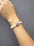 PULSERA PERLA CORAZON COLOR