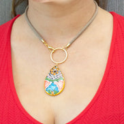 COLLAR SENCILLO GOTA COLOR