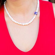COLLAR PERLA ESFERA LATERAL