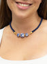 CORDON NECKLACE 3 SPHERES
