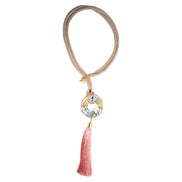LONG HOOP NECKLACE COLOR