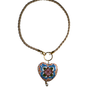 COLLAR SENCILLO CORAZON COLOR