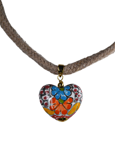CHOKER CORAZON COLOR