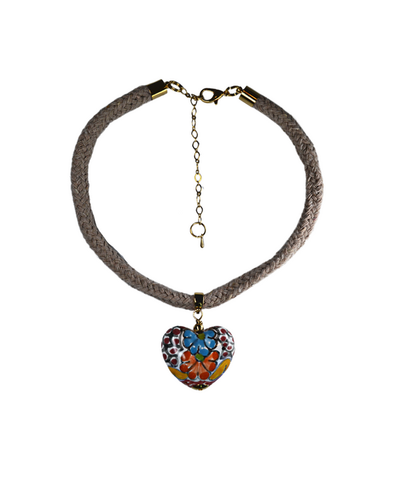 CHOKER CORAZON COLOR