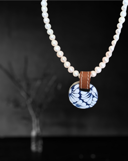 COLLAR PERLAS, Y UN CIRCULO DE TALAVERA