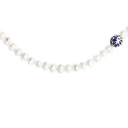 COLLAR PERLA ESFERA LATERAL