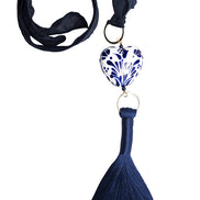 COLLAR SEDA CORAZÒN TALAVERA Y MOTA
