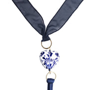 COLLAR SEDA CORAZÒN TALAVERA Y MOTA
