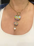 COLLAR CORAZON DESNIVEL COLOR